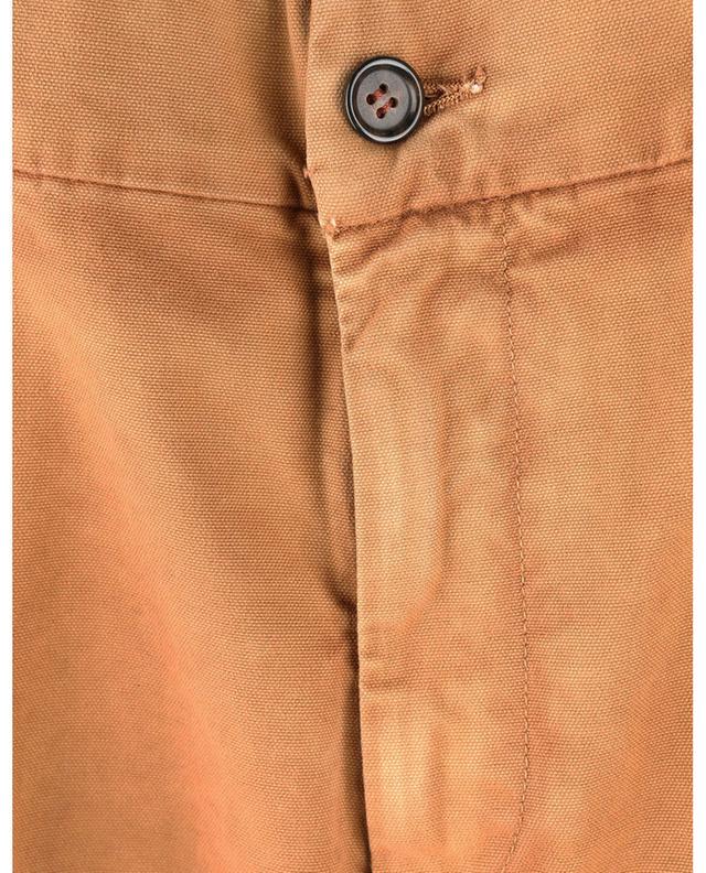 Vintage spirit cropped chino trousers PAOLO PECORA