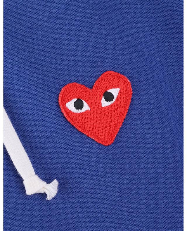 Kapuzensweatshirt mit Stickerei Red Heart COMME DES GARCONS PLAY