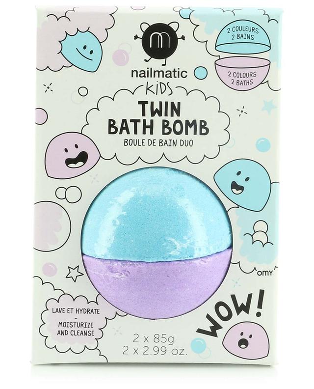 NAILMATIC Boule de bain duo enfant Twin Bath Bomb - Bongenie Grieder
