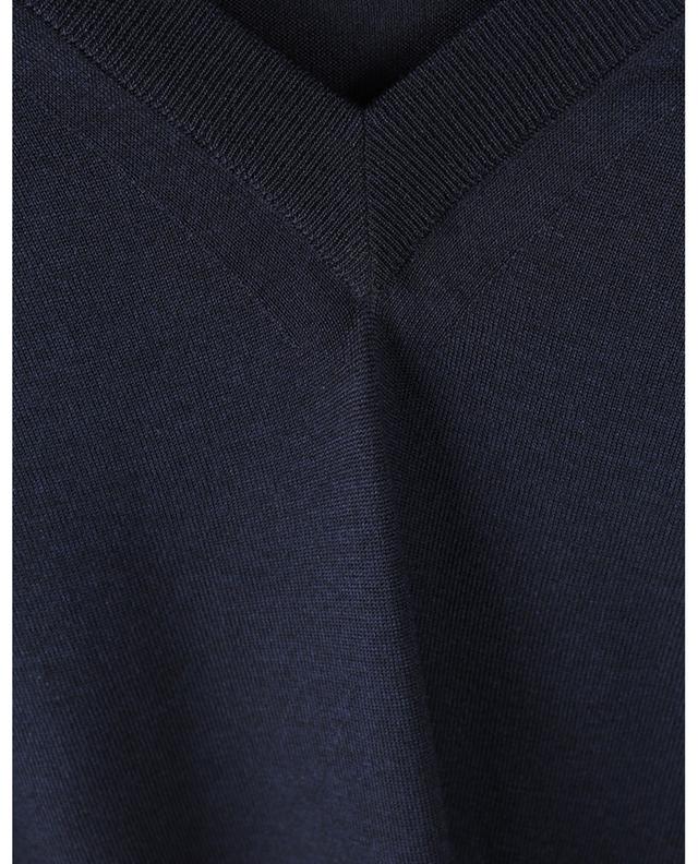 Wool, silk and cashmere V-neck jumper BRIONI