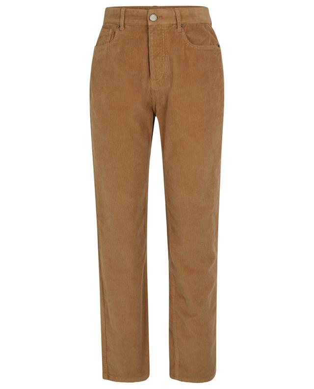 Straight-fit high-rise corduroy trousers TWINSET