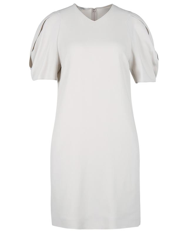 Malia A-line mini dress with cut-out-puff sleeves STELLA MCCARTNEY