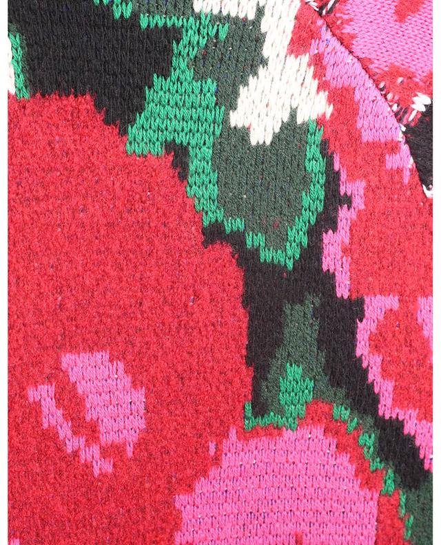 Wool blend floral jacquard jumper STELLA MCCARTNEY