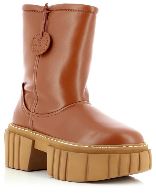 Emilie 70 faux leather platform ankle boots STELLA MCCARTNEY