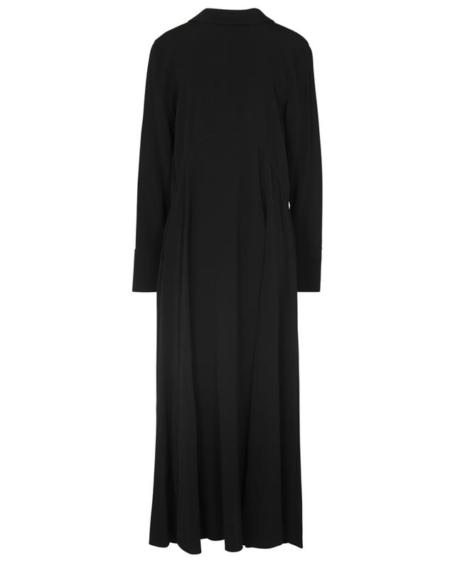 Oversize crepe dress with plunging back cut-out VICTORIA VICTORIA BECKHAM