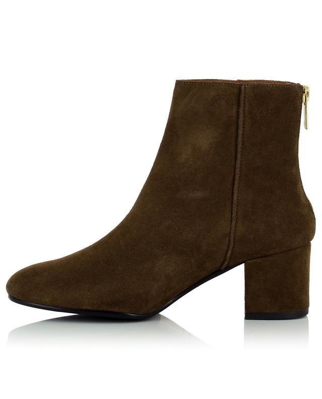Mei 55 block heeled suede ankle boots ATP ATELIER