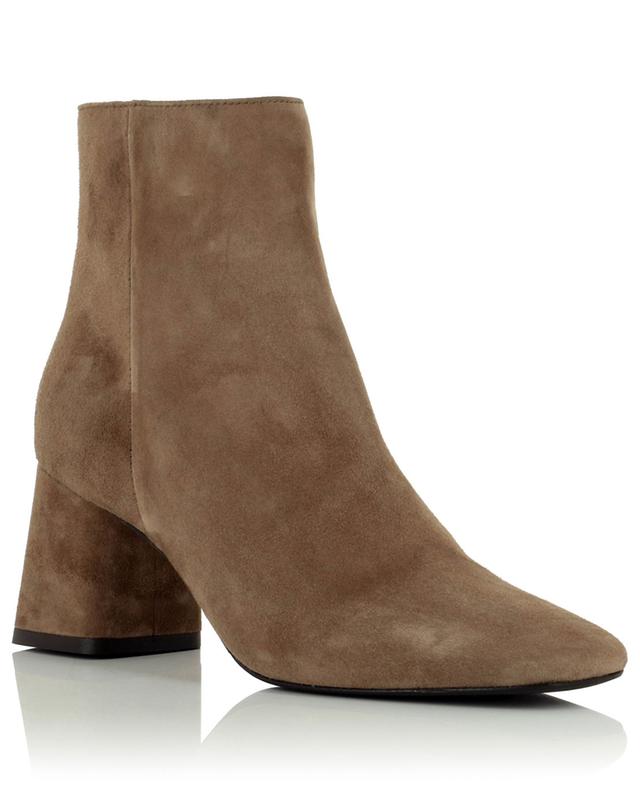 Camoscio Suede leather ankle boots with square heels BONGENIE GRIEDER