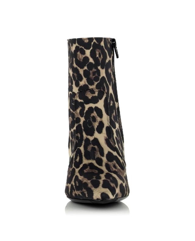 Lana Heeled ankle boots with leopard print BONGENIE GRIEDER