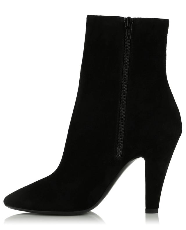 68 95 heeled suede ankle boots SAINT LAURENT PARIS