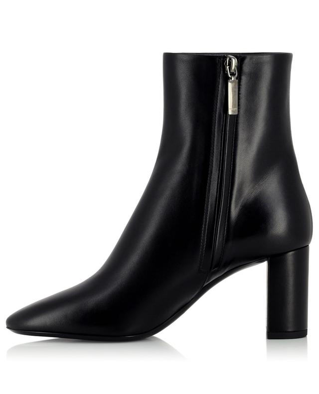 Lou 70 heeled nappa leather ankle boots SAINT LAURENT PARIS