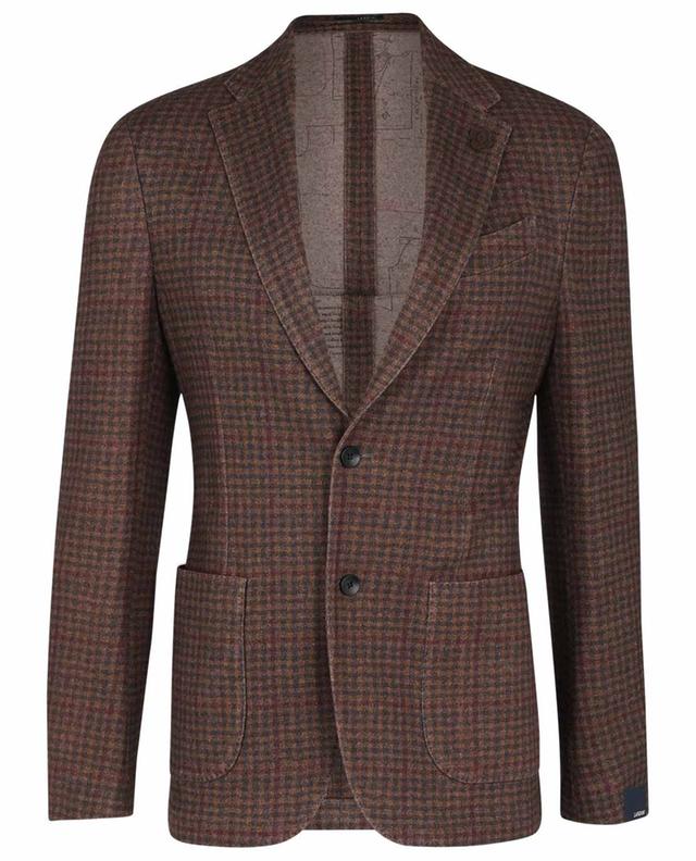 Checked wool jacket LARDINI