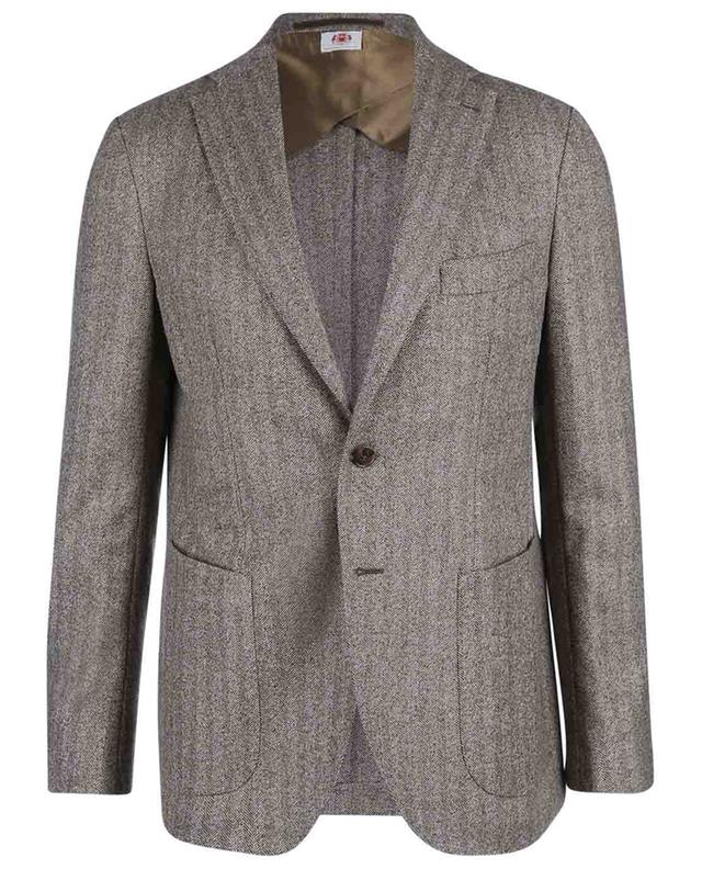 Procida virgin wool blazer jacket LUIGI BORRELLI