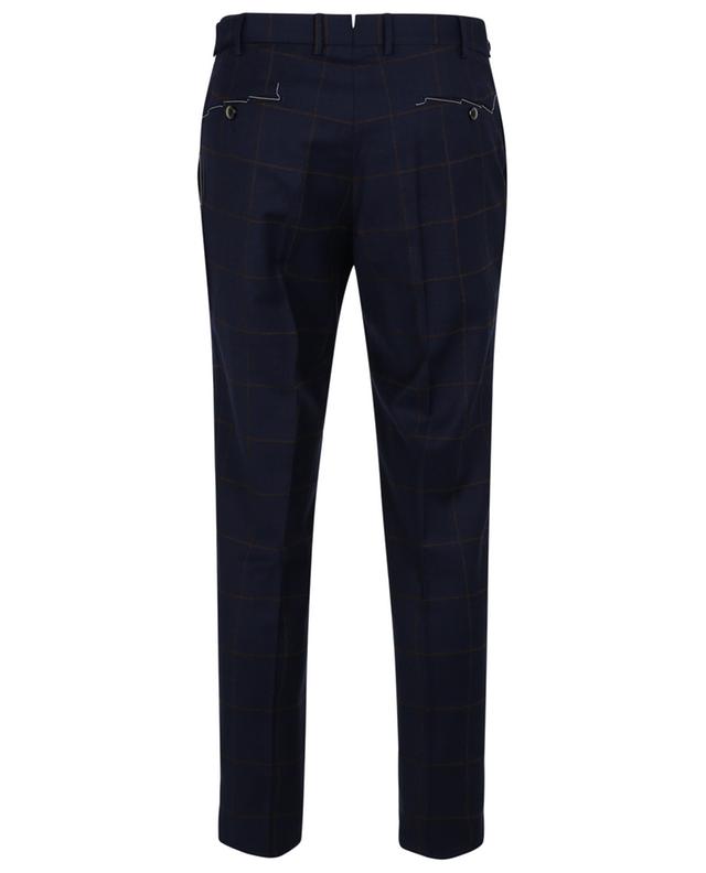 Pantalon classique à carreaux en coton Slim Fit PT TORINO