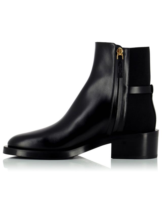 VLogo Signature 30 flat smooth leather ankle boots VALENTINO