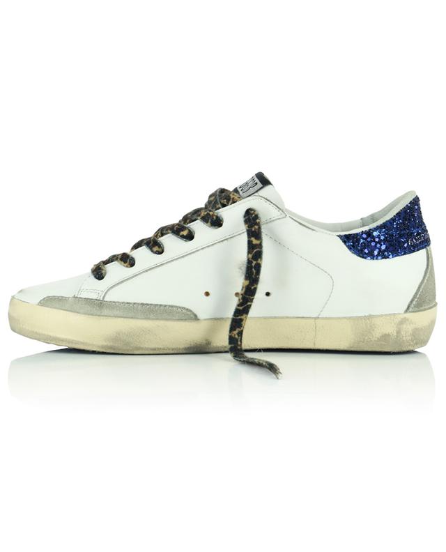 Super-Star low-top sneakers in scuffed leather GOLDEN GOOSE