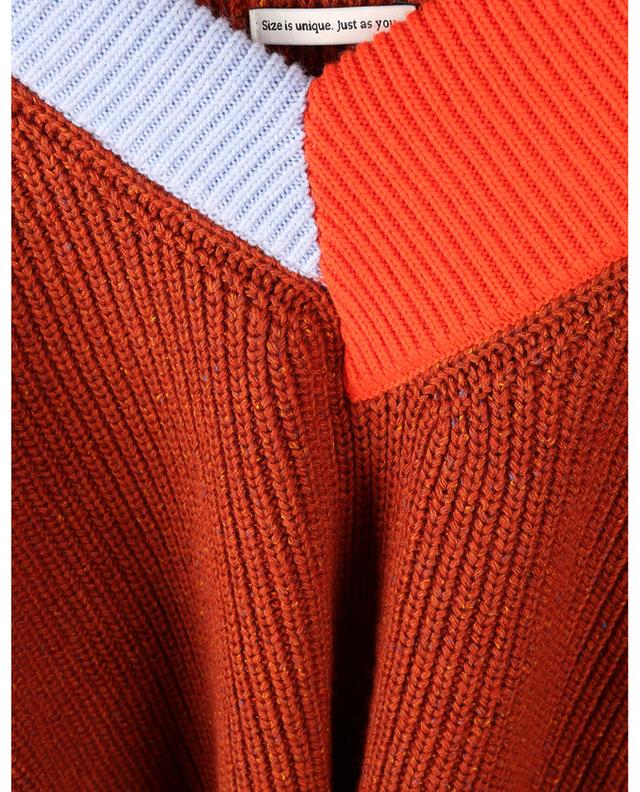 Zweifarbiger Boxy-Pullover Splitist Bis VALENTINE WITMEUR