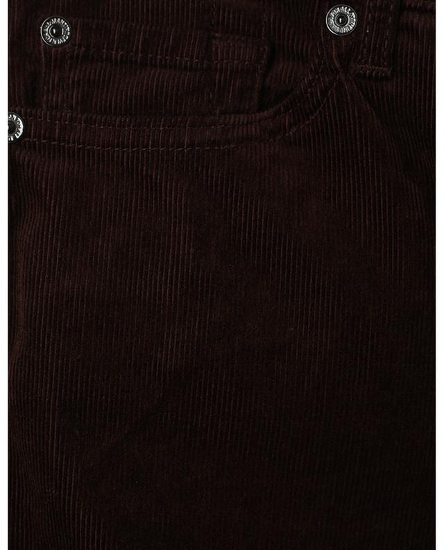 The Straight Crop Coffee corduroy trousers 7 FOR ALL MANKIND