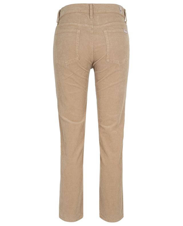The Straight Crop Sandcastle corduroy trousers 7 FOR ALL MANKIND