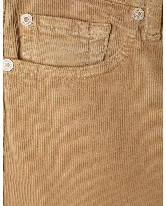 The Straight Crop Sandcastle corduroy trousers 7 FOR ALL MANKIND