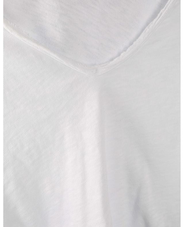 T-shirt à manches longues en coton AMERICAN VINTAGE