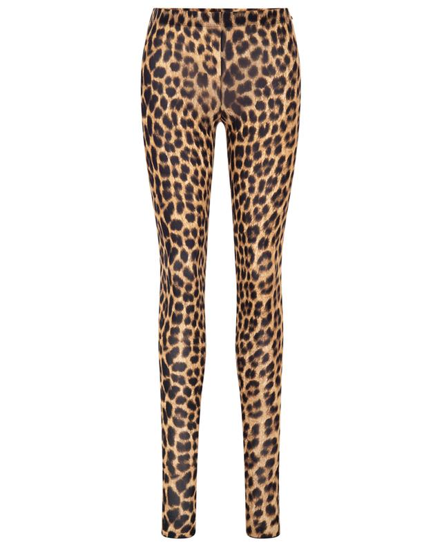 Leccio leopard printed jersey leggings SPORTMAX