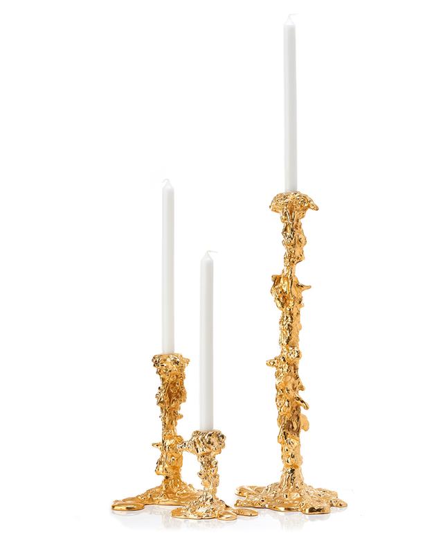 Drip L gold-tone candle holder POLS POTTEN