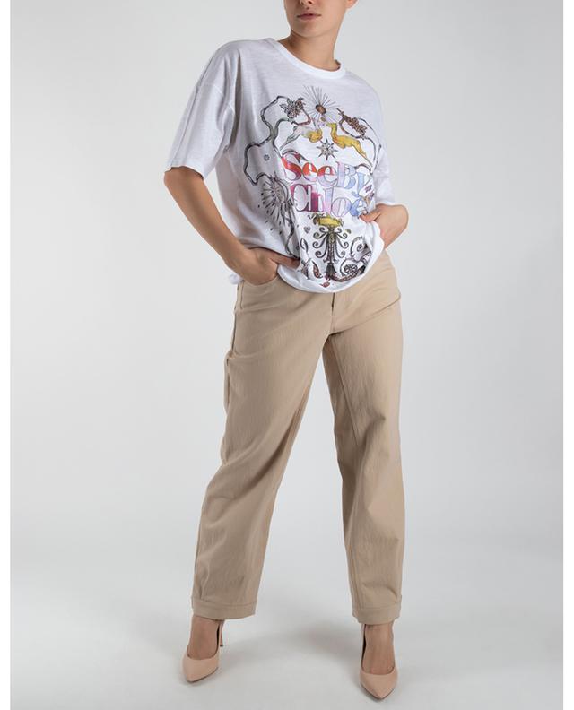 T-shirt imprimé à manches courtes Tarot SEE BY CHLOE