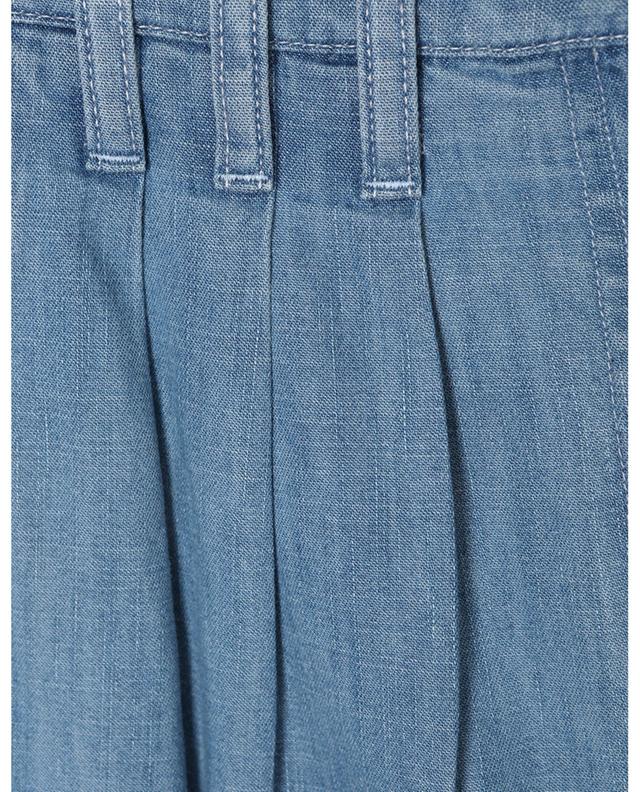 Chambray front tuck carrot trousers SEE BY CHLOE