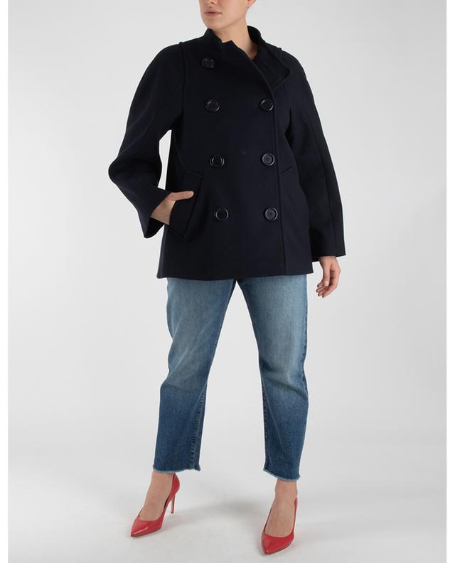 Double-breasted peacoat with stand-up collar SEE BY CHLOE