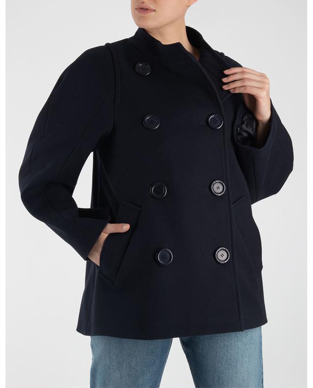 Double-breasted peacoat with stand-up collar SEE BY CHLOE
