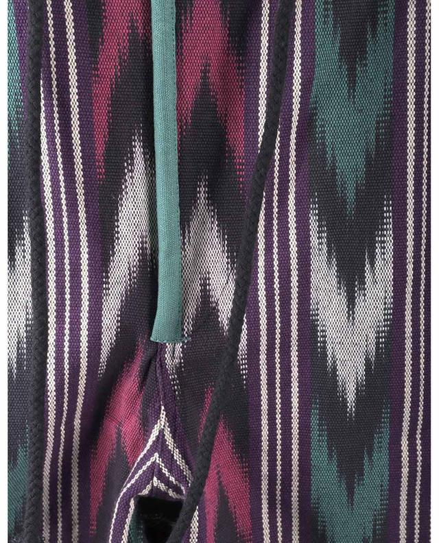 Linima ikat patterned canvas shorts MARANT ETOILE