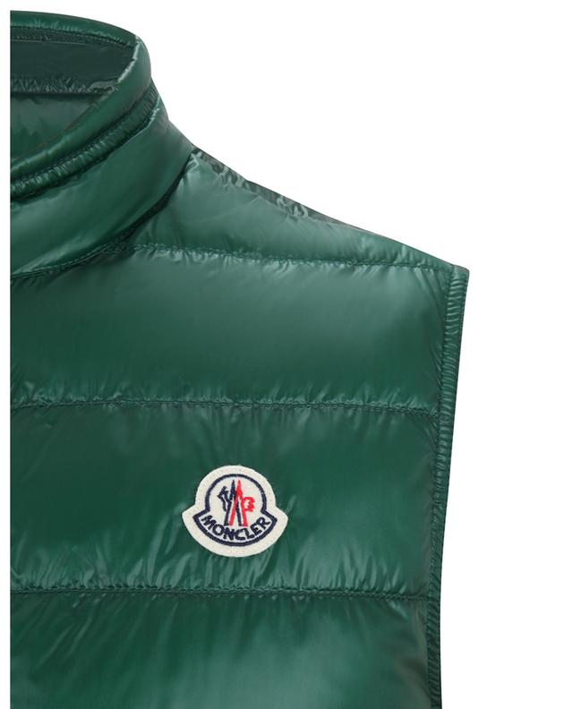Gui glossy nylon quilted down vest MONCLER