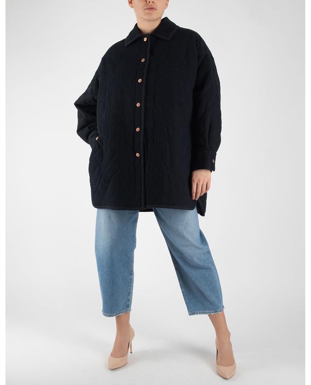 Oversize-Hemdjacke aus gesteppter Bio-Baumwolle SEE BY CHLOE