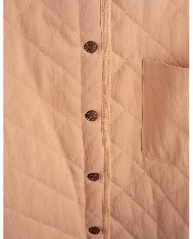 Veste chemise oversize matelassée en coton bio SEE BY CHLOE