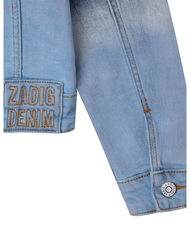 Mädchen-Jeansjacke mit Farbverlauf ZADIG &amp; VOLTAIRE