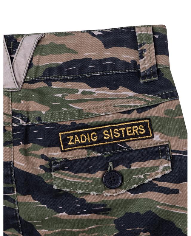 Mädchen-Minirock mit Camouflage-Print ZADIG &amp; VOLTAIRE