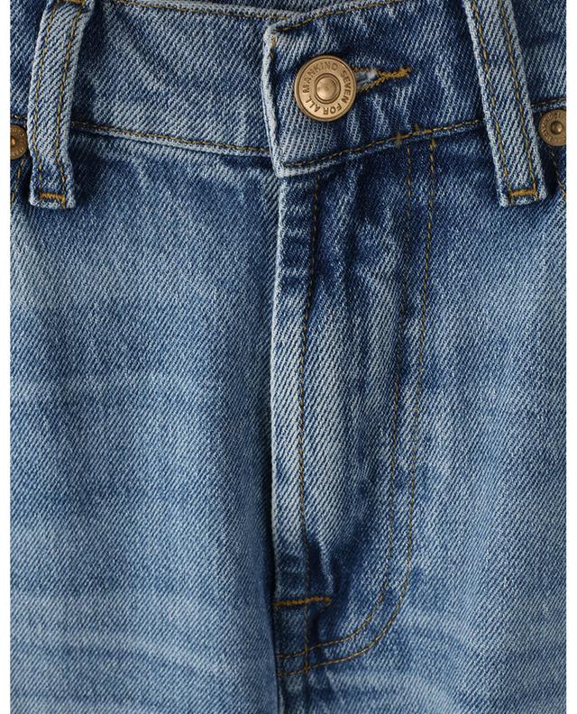 Logan Stove Pipe Vibe frayed cropped jeans 7 FOR ALL MANKIND