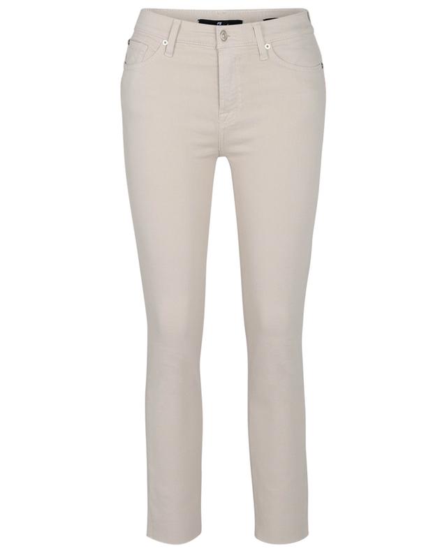 Roxanne Ankle Colored cotton-blend slim fit jeans 7 FOR ALL MANKIND