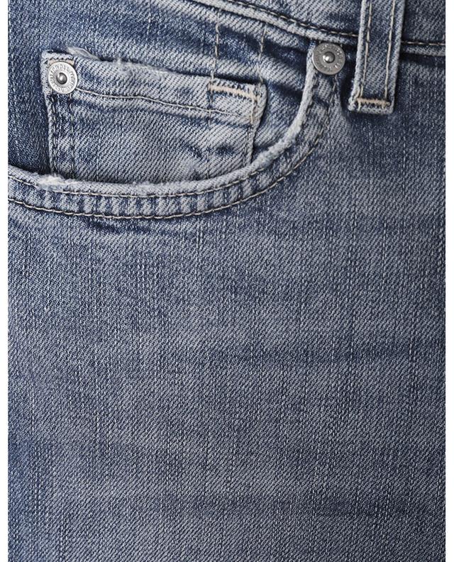The Straight Crop Secret Raw Cut Hem jeans 7 FOR ALL MANKIND