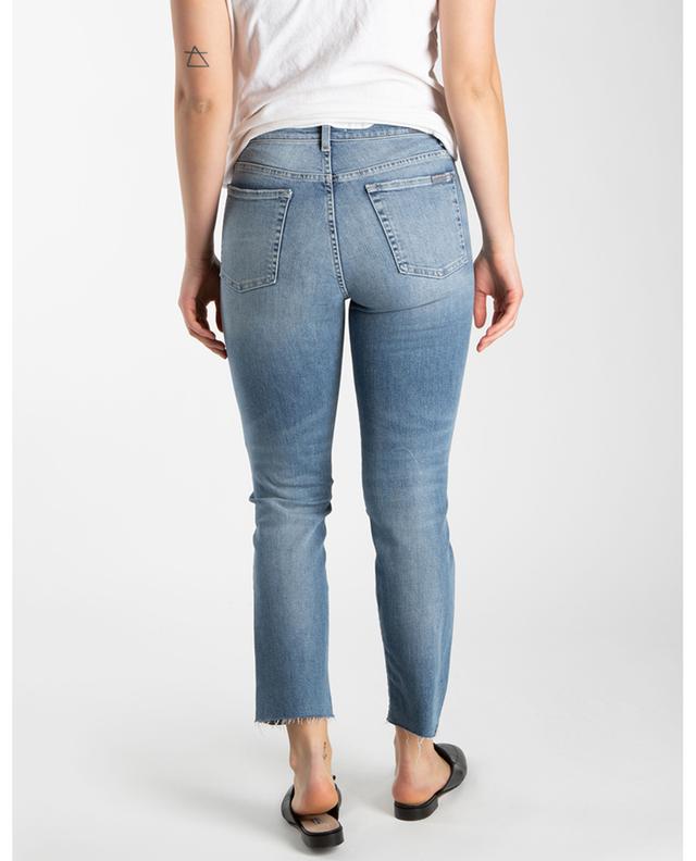 The Straight Crop Secret Raw Cut Hem jeans 7 FOR ALL MANKIND
