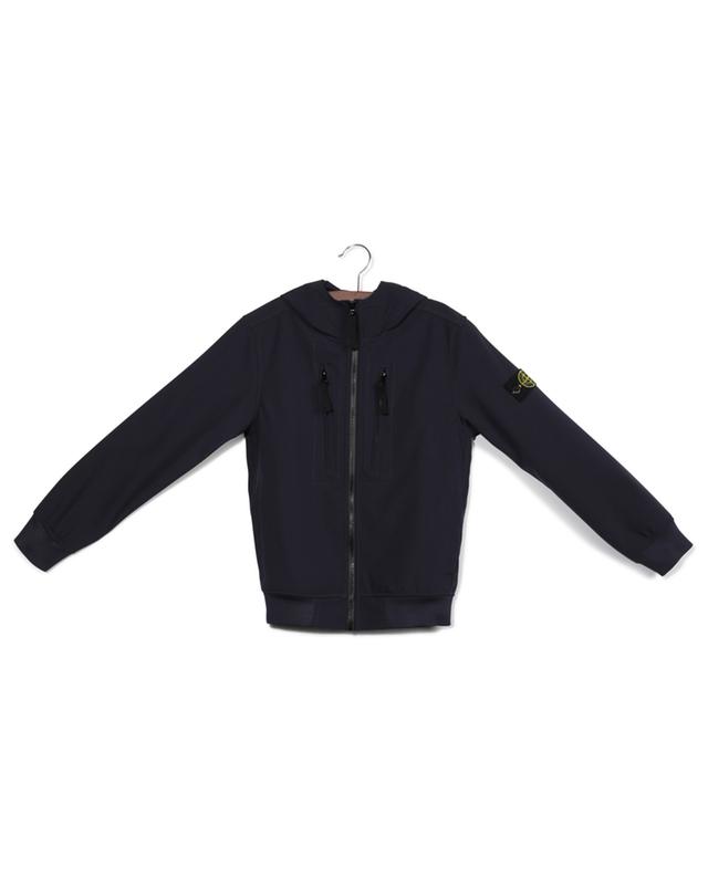 40134 Soft Sell-R E.Dye Technology boy&#039;s hooded jacket STONE ISLAND JUNIOR