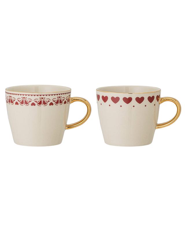 Set de deux mugs en grès Jolly BLOOMINGVILLE