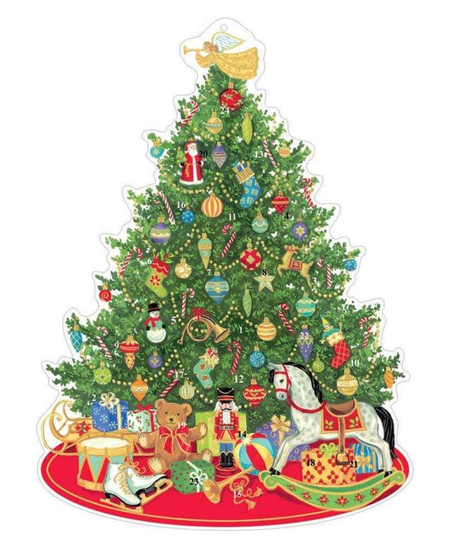 Calendrier de l&#039;Avent Oh Christmas Tree CASPARI