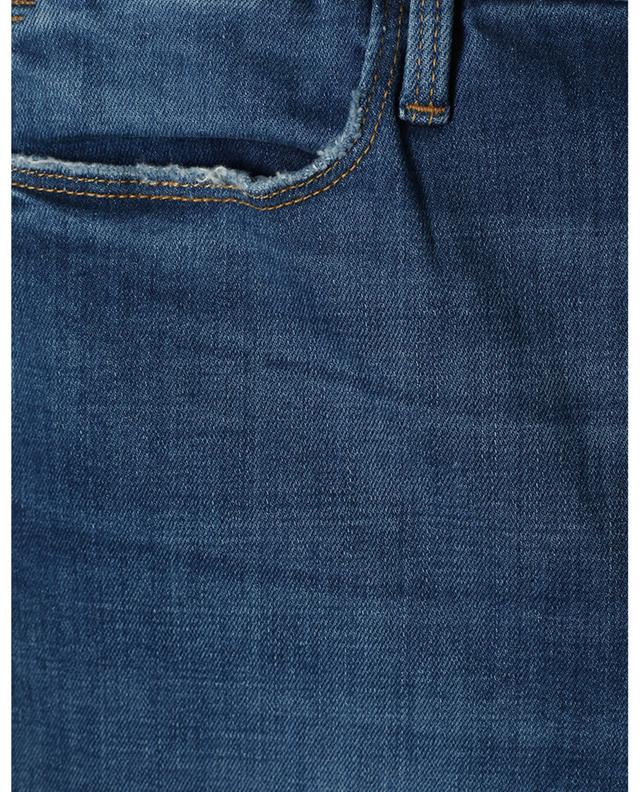 Cotton-blend straight jeans FRAME