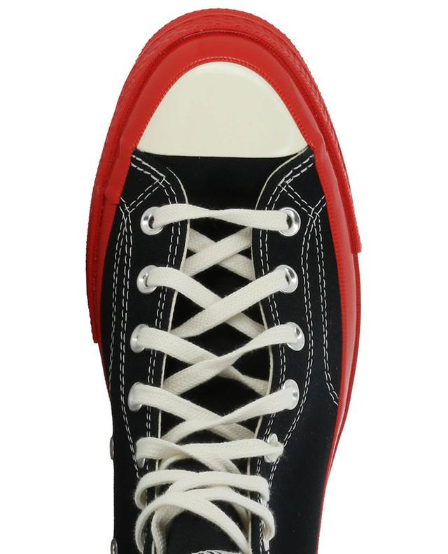 Hohe Sneakers aus Baumwolle Red Heart COMME DES GARCONS PLAY