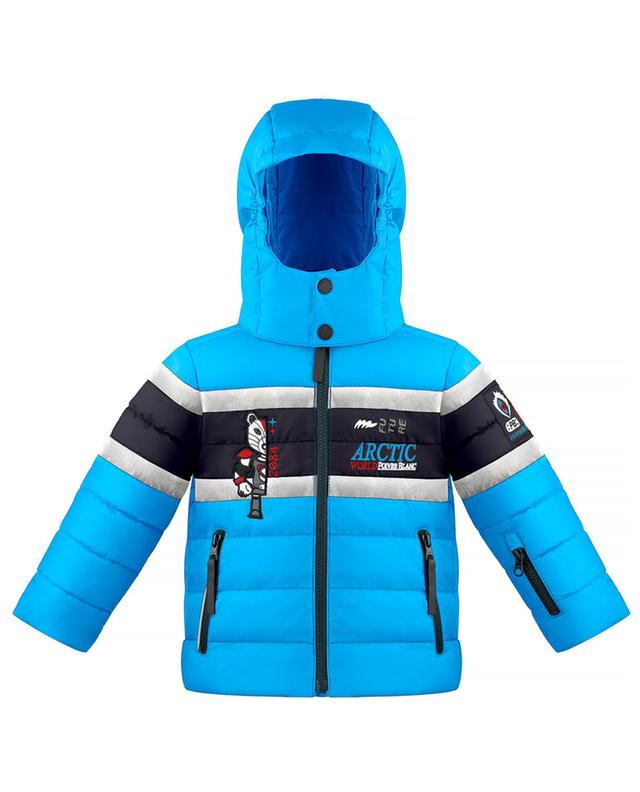 Veste de ski – manteau en polyester POIVRE BLANC