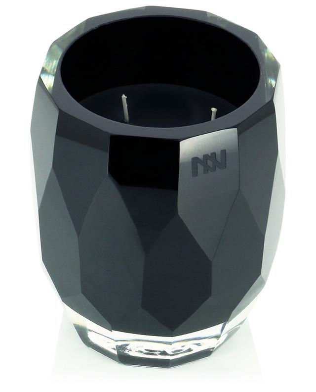 Jewel Black M Gold scented candle in glass ONNO COLLECTION