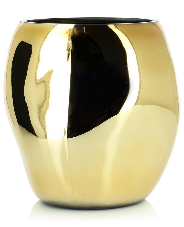 Bougie parfumée coulée dans un verre doré Cape Gold L Zanzibar ONNO COLLECTION