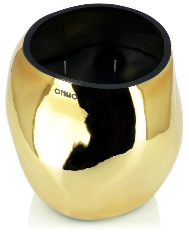 Cape Gold L Zanzibar scented candle in golden glass ONNO COLLECTION