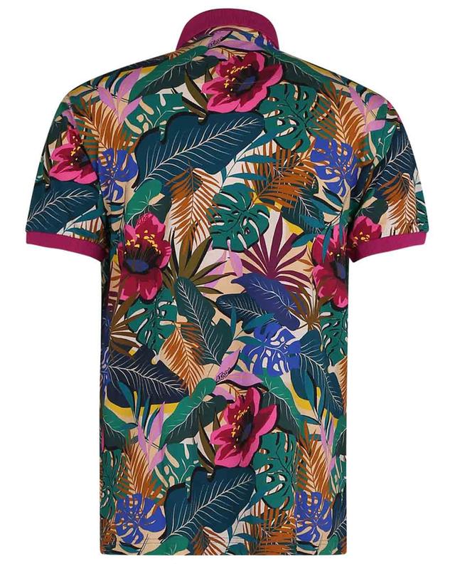 Jungle print short-sleeved polo shirt ETRO